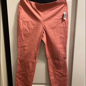 OLD NAVY coral pants NWT!
